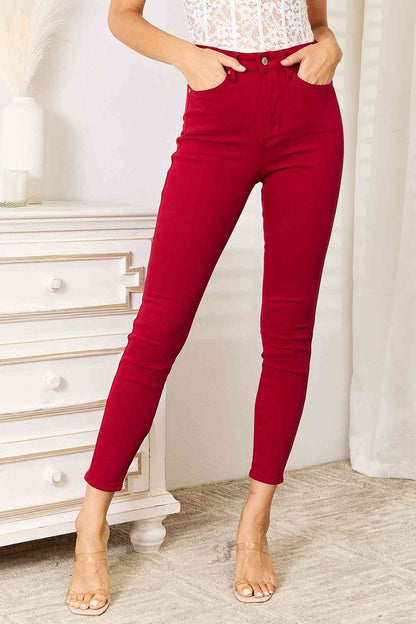 Judy Blue Red Skinny Jeans