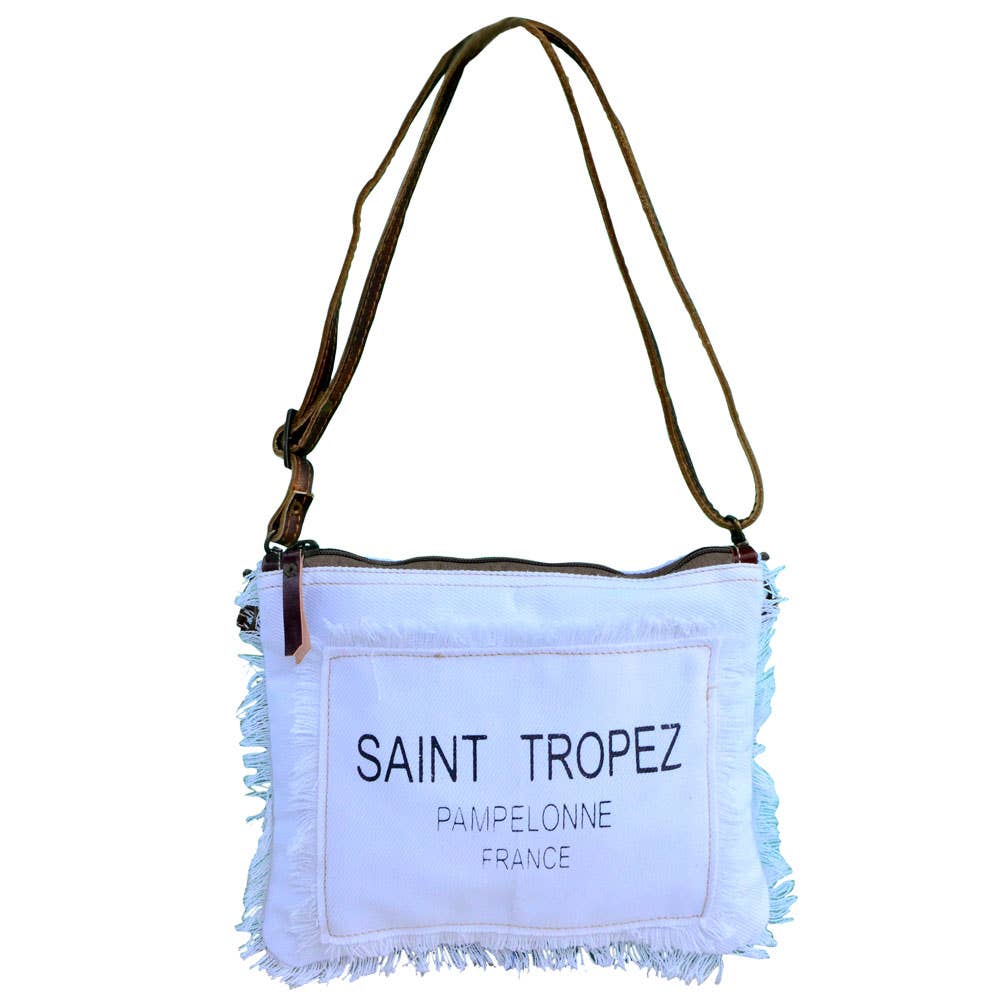 Saint Tropez Canvas Shoulder Bag