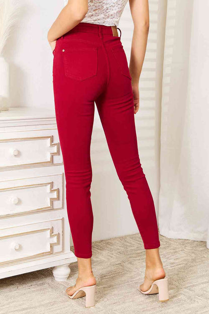 Judy Blue Red Skinny Jeans